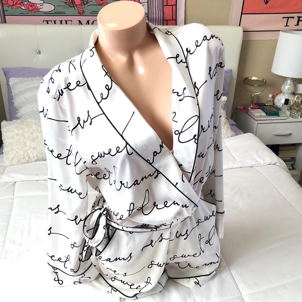 Victoria’s Secret satin romper - Picture 10 of 13
